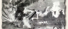 The Interior of Fort Sumter During the Bombardment