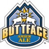We’re Back Buttface Amber Ale Logo