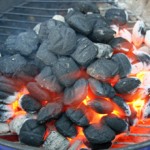 kingsford charcoal brequettes in weber kettle grill