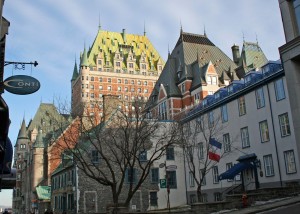 Le Chateau Frontenac in Quebec