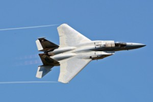 F-15 Fly over at 2007 Scott AFB air show